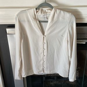Cream Blouse